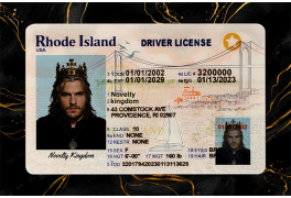 Rhode Island Fake Dirvers Licence