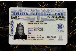 British Columbia Fake IDs